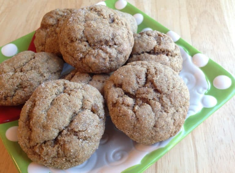 Soft and Chewy Whole Wheat Molasses Spice Cookies Juggling with Julia