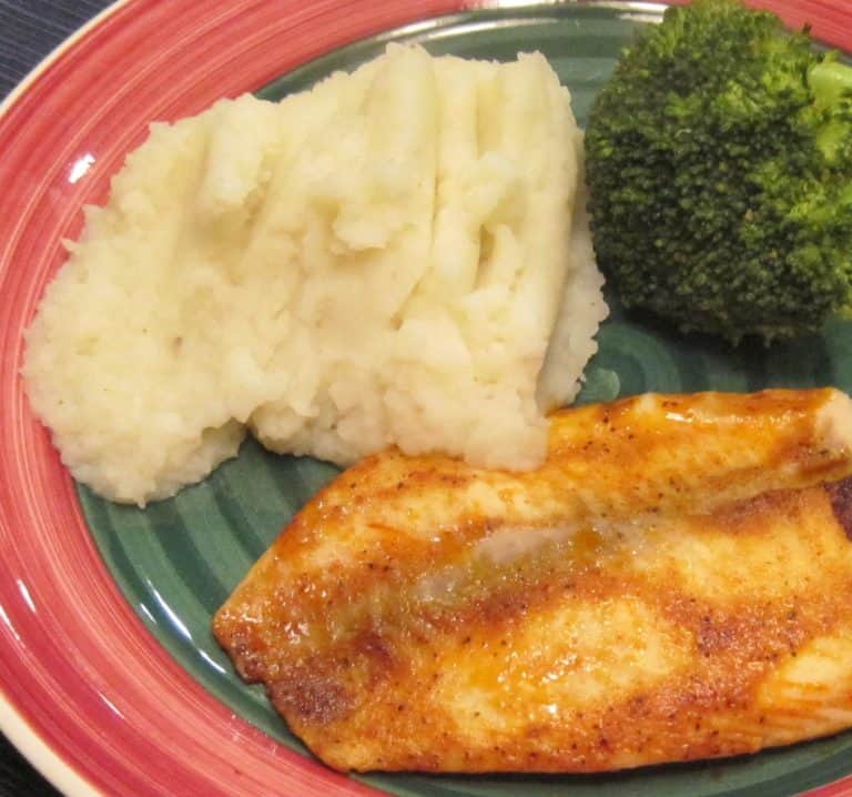 Grilled Tilapia with Smoked Paprika and Parmesan Mashed Potatoes ...